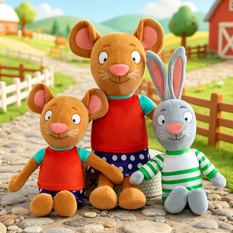 Kids Education Movies - Jouets en peluche Kawaii Pip et