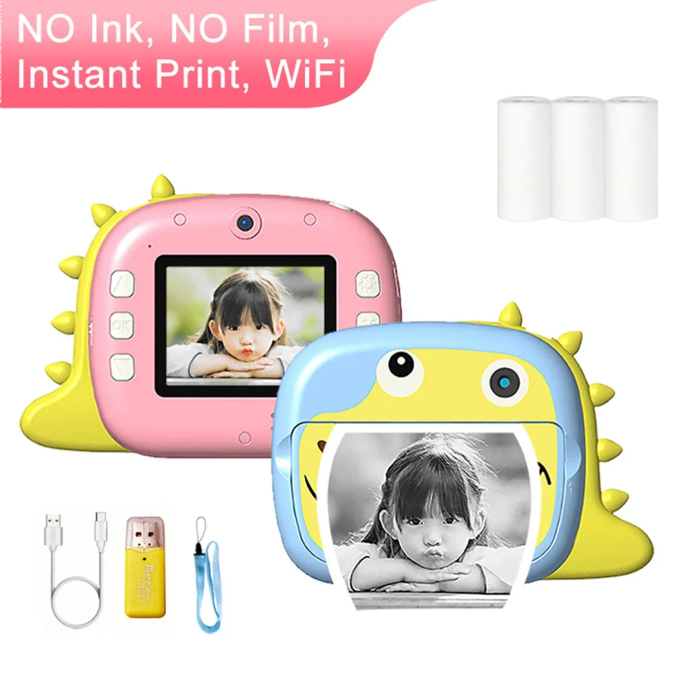 Kids Education Video - Appareil photo numérique pour enfants, mini