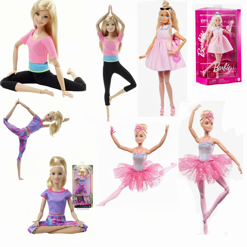 Kids Education Movies - Poupée Barbie authentique avec pose de