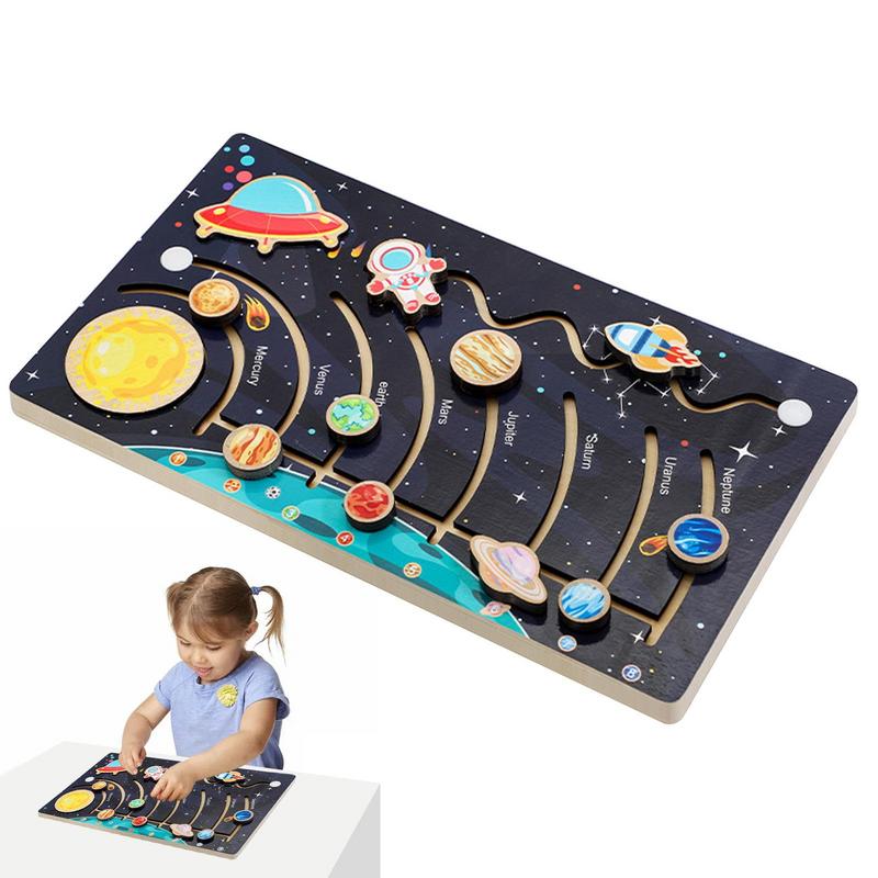 Solar System Model - Planche de modèle de système solaire