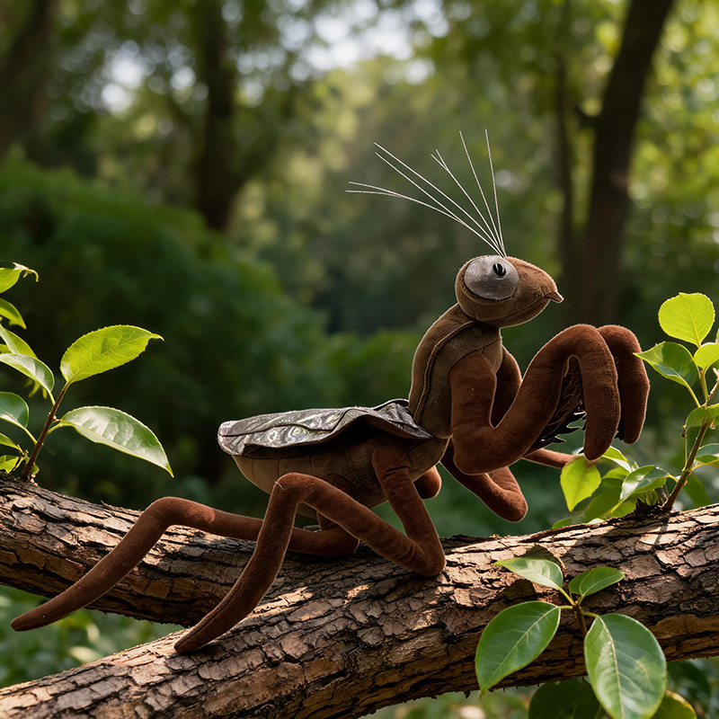 Peluche réaliste Mantis priant - Kids Education Movies avis et prix