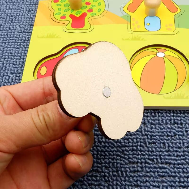 Puzzle 3D en Bois Montessori p - Kids Educational Game 2 avis et prix