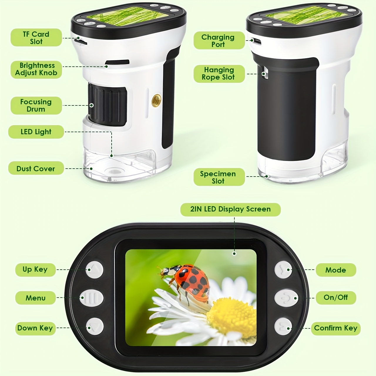 Kit de microscope biologique p - Kids Education Video avis et prix