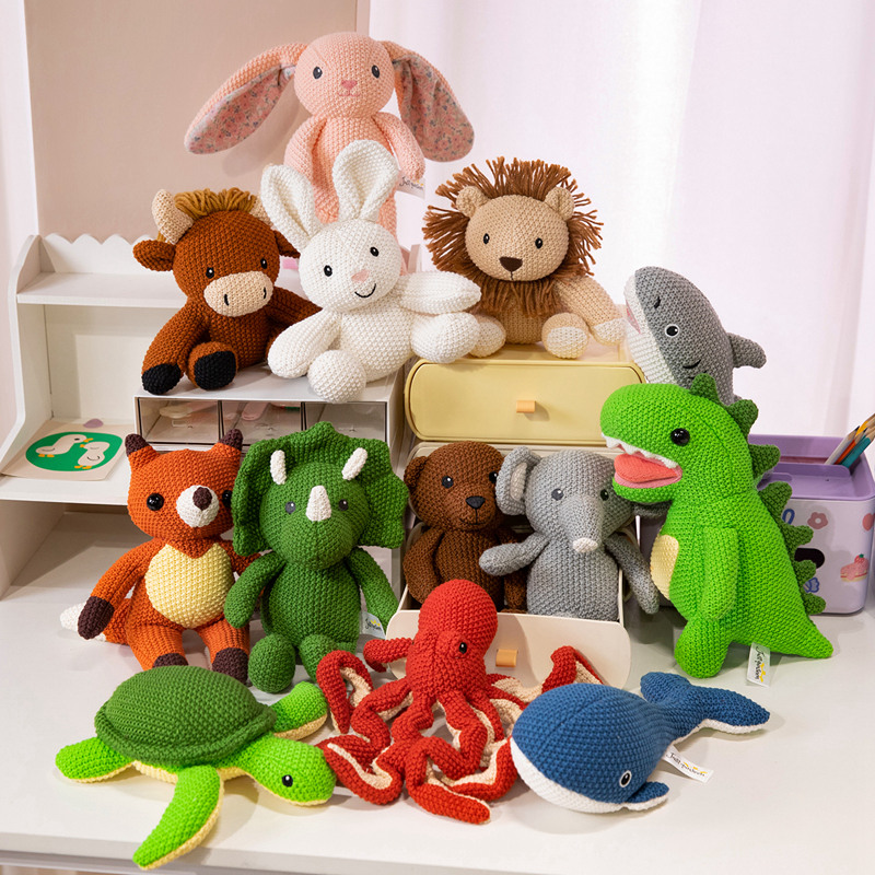 Jouets en peluche tricotés Kaw - Kids Education Movies avis et prix