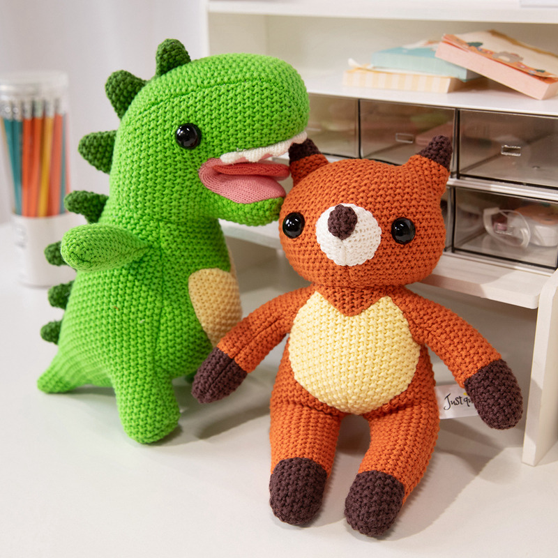 Jouets en peluche tricotés Kaw - Kids Education Movies avis et prix
